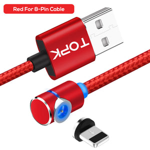 TOPK L-Line 90 Degree Magnetic Charging Cable
