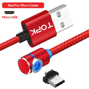 TOPK L-Line 90 Degree Magnetic Charging Cable