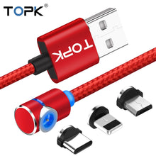 Load image into Gallery viewer, TOPK L-Line 90 Degree Magnetic Charging Cable